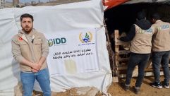 بتبرعات أهالي يافا اللد والرملة .. توزيع الوجبات الغذائية على منكوبي الزلزال